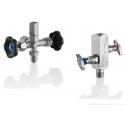 Double block & bleed valves