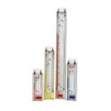 Série MTJ Manomètres à colonne de liquide verticale avec réservo