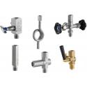 Gauge valves and gauge accessories