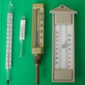 Glazen thermometers