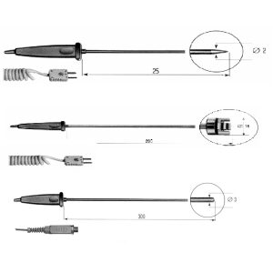 Senseca Sondes thermocouples type K